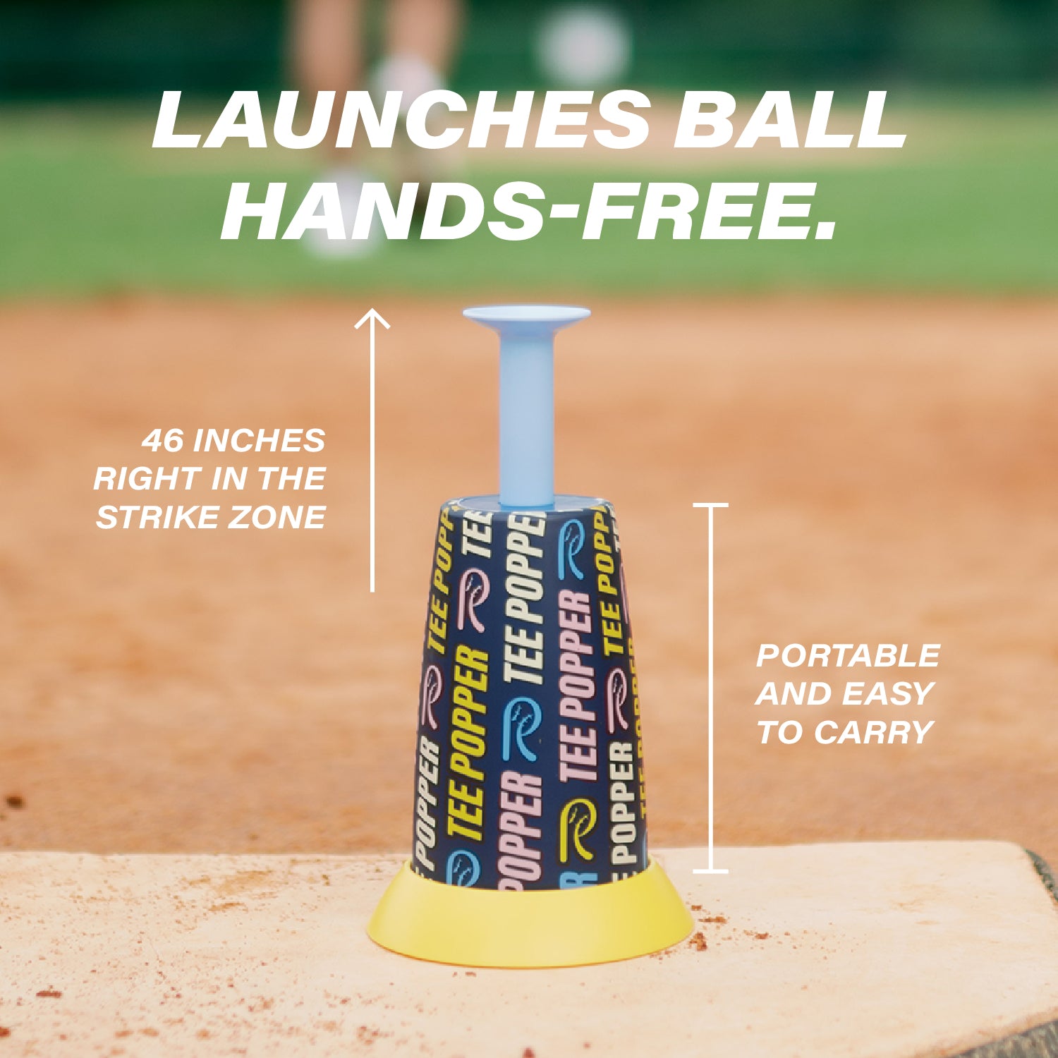 RAC Tee Popper 6 Ball Bundle
