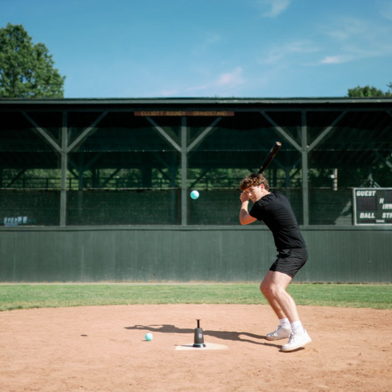 Bandit Sports Baseball Training Tee Popper Mini, Hitting Tee for Perfect Swings, Batting Machine for Practicing Hitting Without a Pitcher (1 Popper Ball Included Bandit Sports Baseball Training Tee Popper Mini, Hitting Tee for Perfect Swings, Batting Machine for Practicing Hitting Without a Pitcher (1 Popper Ball Included