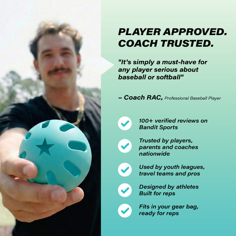 Popper Softballs 12 Pack Plate Crate Bandit Sports