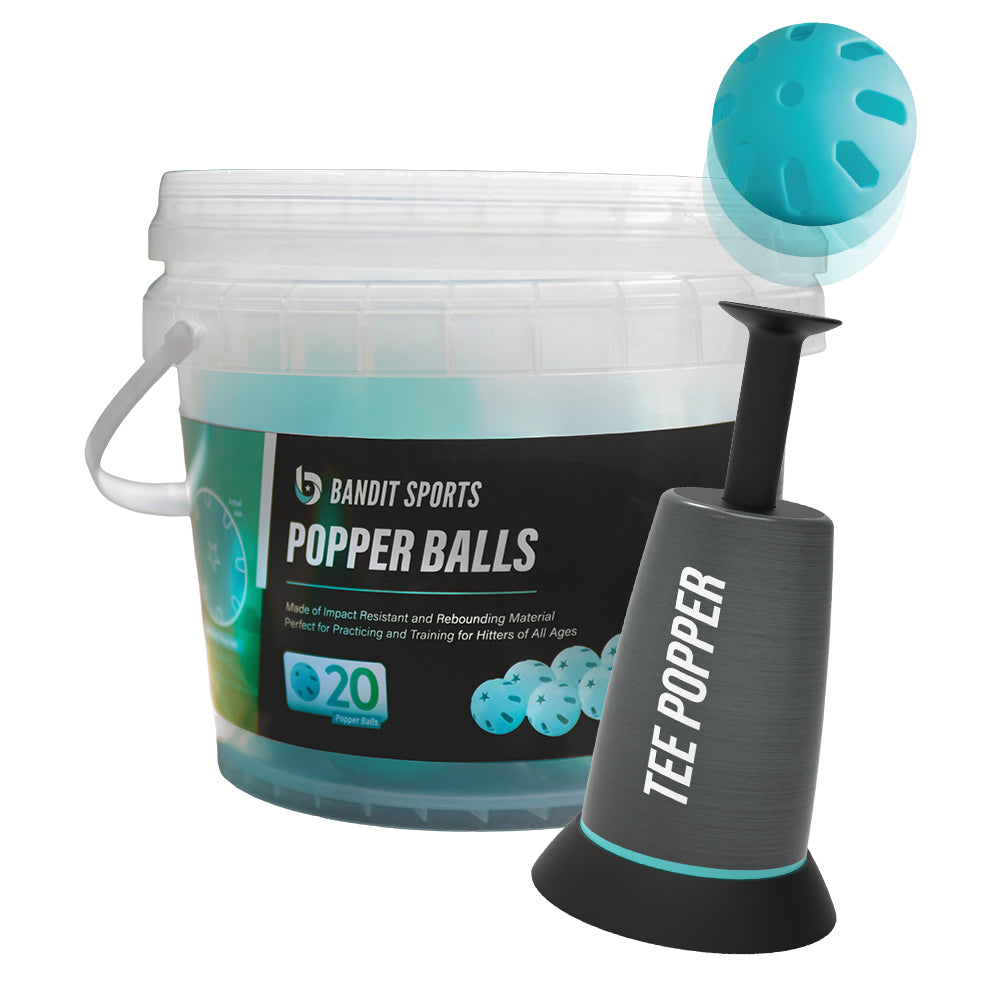 Tee Popper + 20 Ball Bundle