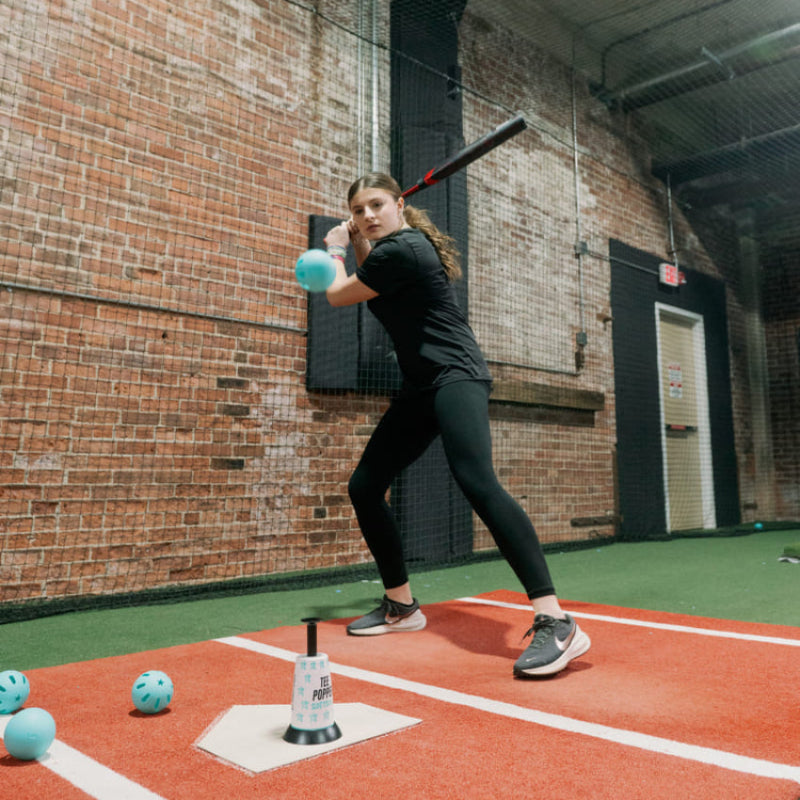 Tee Popper Softball Plate Crate Bandit Sports