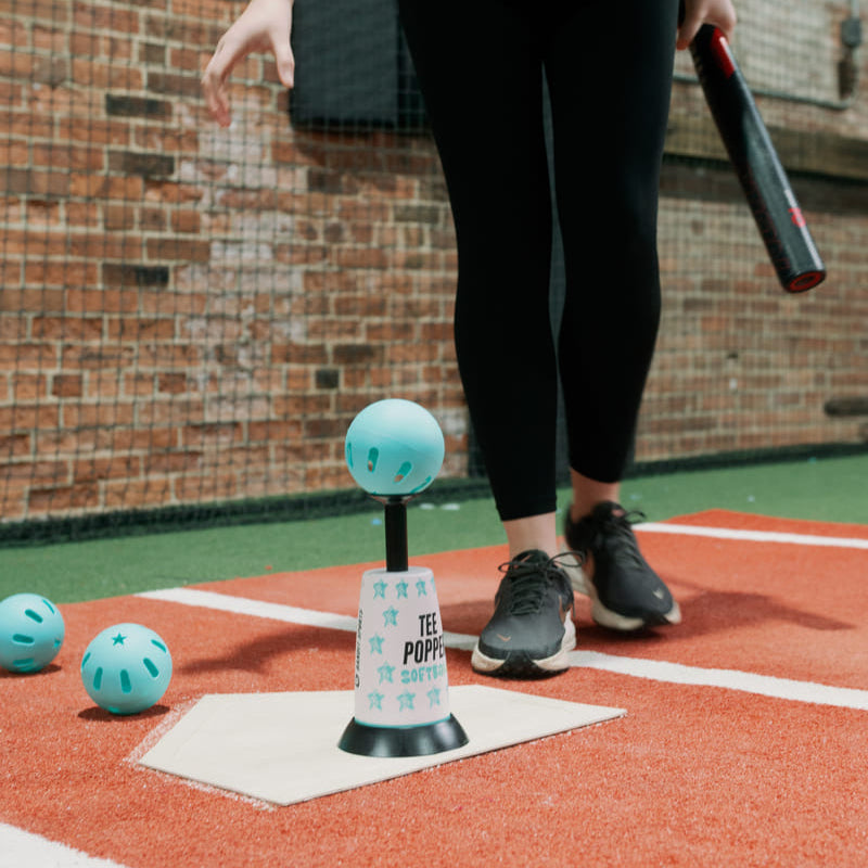 Tee Popper Softball Plate Crate Bandit Sports