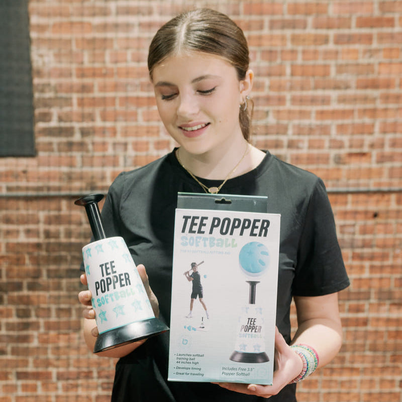 Tee Popper Softball Plate Crate Bandit Sports